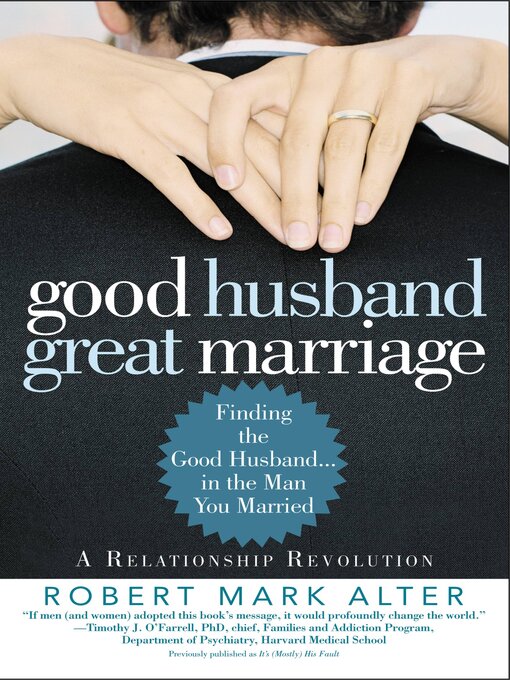 Cover image for Good Husband, Great Marriage